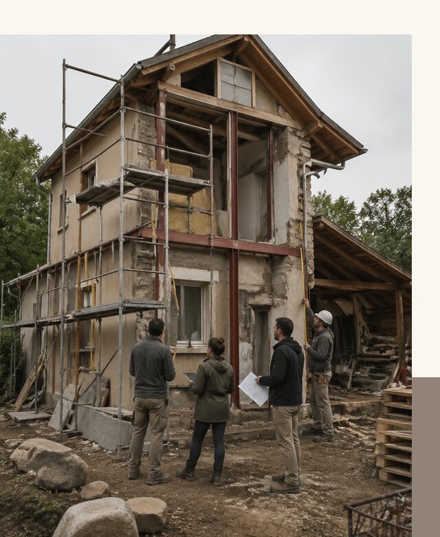 Реконструкция загородного дома под ключ в Абакане от бюро